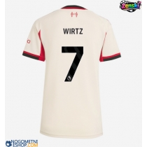 Ženski Nogometni dresi Liverpool Florian Wirtz #7 Gostujoči 2025-26 Kratek Rokav